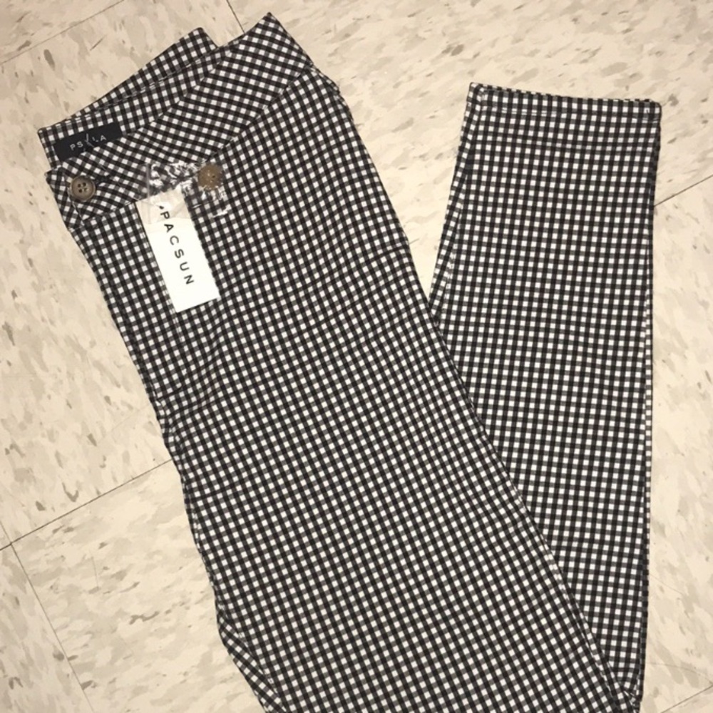 NWT Pacsun plaid gingham pants